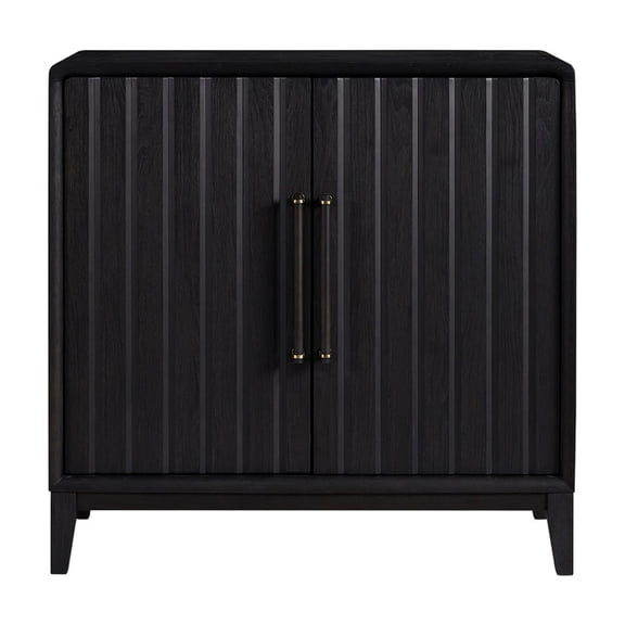 Black Peppercorn Bar Cabinet With 6 Rows Of Wine Glasses, 2 Storage Shelves, Bottle Holder, Solid Wood + In Black, Glass Storage, Drawers, Stand