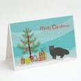 thumbnail image 1 of Black Persian Traditional Cat Merry Christmas Greeting Cards and Envelopes Pack of 8, 1 of 2