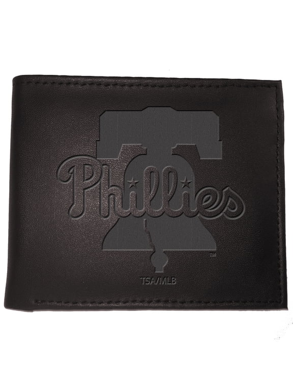 Black Philadelphia Phillies Hybrid Bi-Fold Wallet