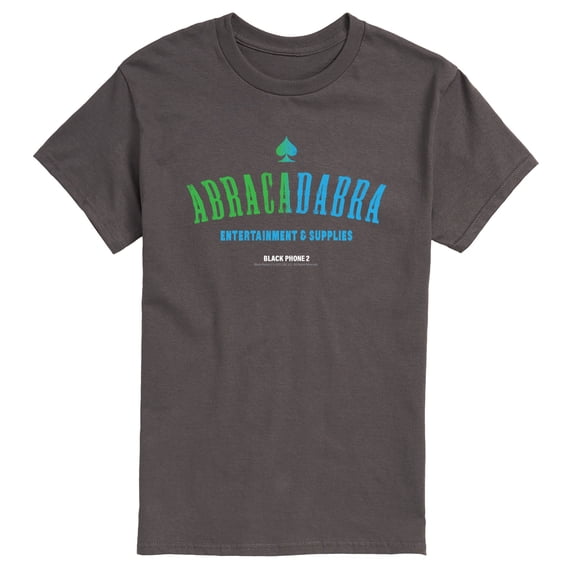 The Black Phone - Abracadabra Logo Men's Short Sleeve Graphic T-Shirt