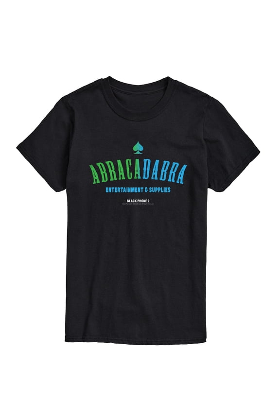 - Abracadabra Logo - Men's Short Sleeve Graphic T-Shirt