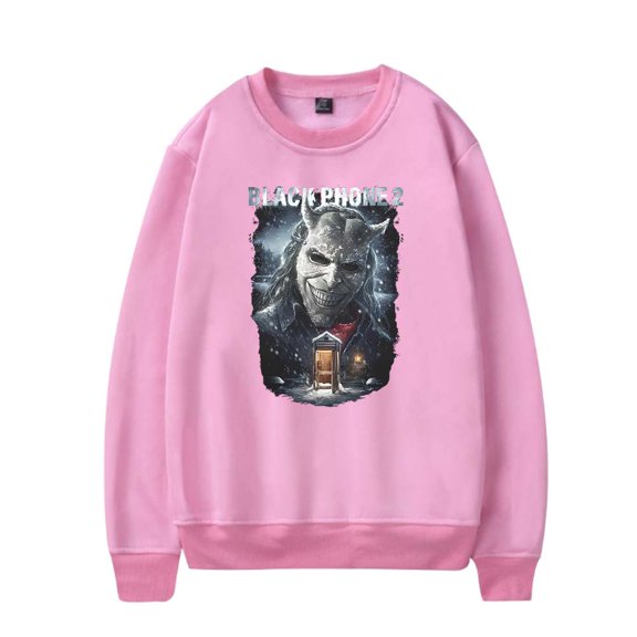 Black Phone 2 Cold Call Sweatshirt Women Men Casual Crewneck Long Sleeve Pullover Clothes