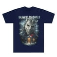 thumbnail image 1 of Black Phone 2 Cold Call T-Shirts Horror Movies Merch Streetwear Tee Women Men Crewneck Short Sleeve, 1 of 6