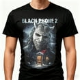 thumbnail image 1 of Black Phone 2 Cold Call T-shirt Crewneck Short Sleeve Cotton Tee Women Men Streetwear Tops, 1 of 4