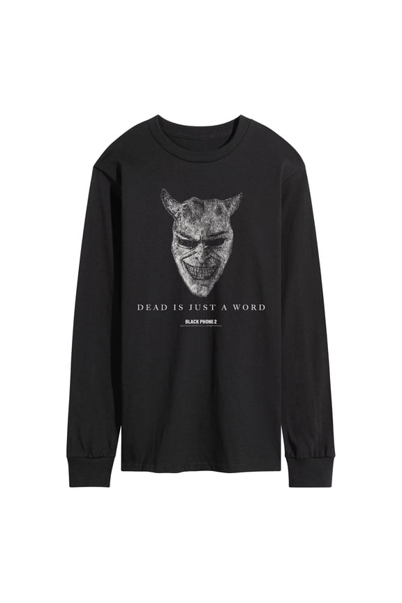 - Dead Is Just a Word - Men's Long Sleeve Graphic T-Shirt