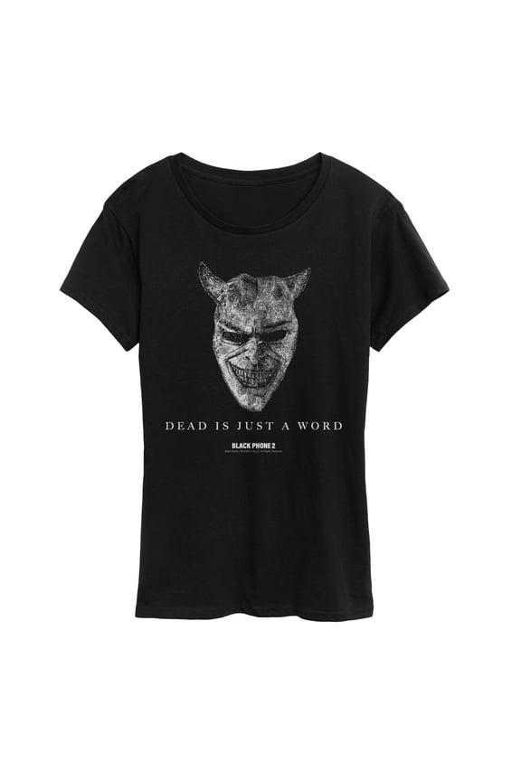 - Dead Is Just a Word - Women's Short Sleeve Graphic T-Shirt