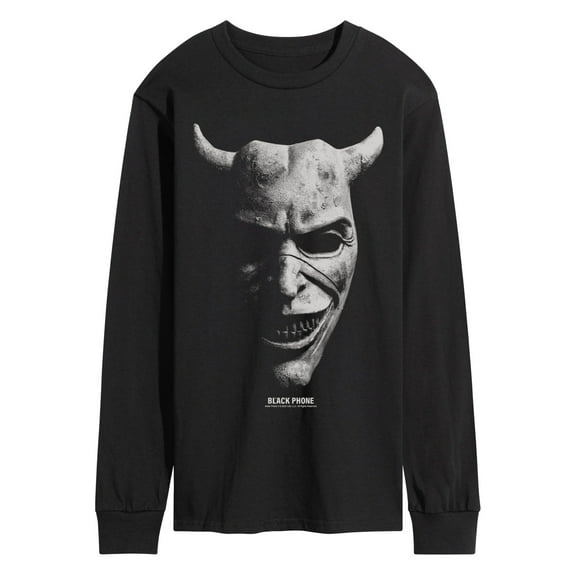 The Black Phone - Mask - Men's Long Sleeve Graphic T-Shirt