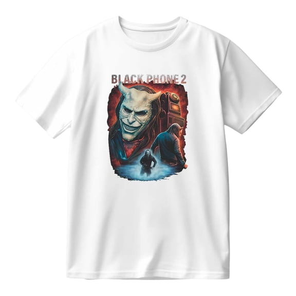 Black Phone 2 You Have Been Warned Cotton T-Shirt Women Men Fashion Crewneck Short Sleeve Tee