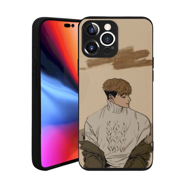 Black Phone Case Cover Beige Sangwoo Compatible for iPhone 11 Pro Case