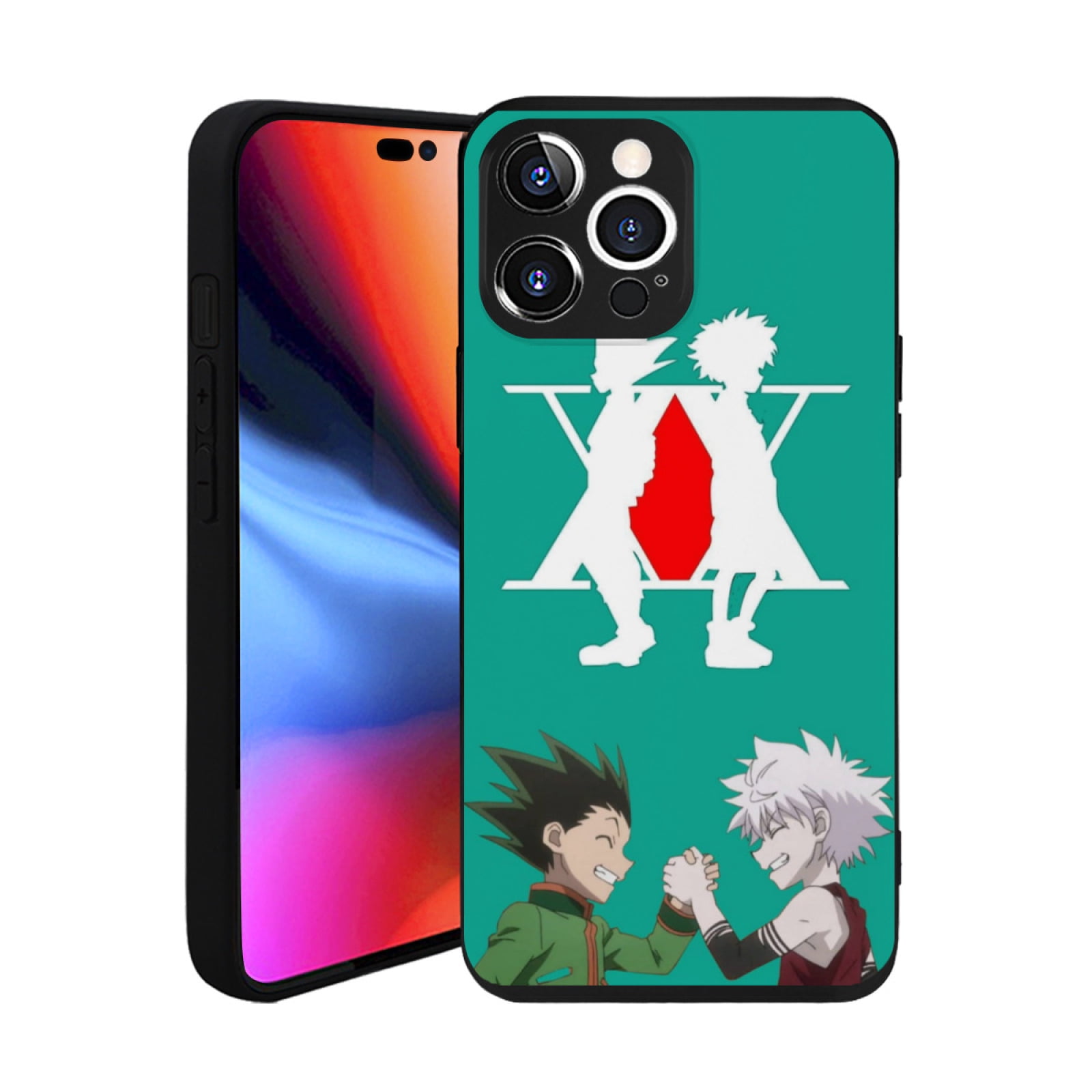 Black Phone Case Hunter x Hunter Compatible for iPhone 12 Case