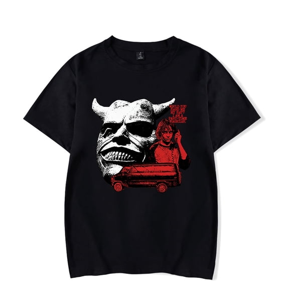 Black Phone Movie Merch Mask Horror Character Magician Tee T-Shirt Unisex Jumpers Streetwear Short Sleeve
