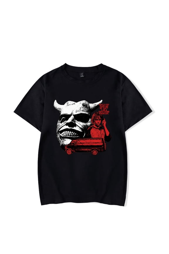 Black Phone Movie Merch Mask Horror Character Magician Tee T-Shirt Unisex Jumpers Streetwear Short Sleeve