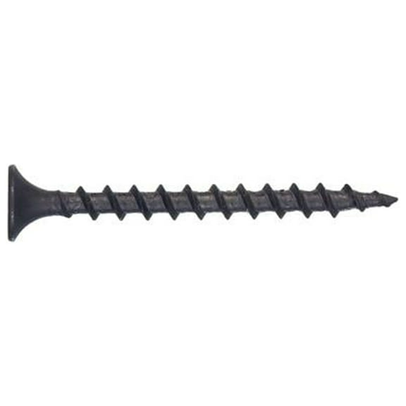 Black Phosphate Drywall Screws,  Philips Bugle Head, 2.5" X #8, 1/4 Keg, 2500 Pc., Hillman, 967626