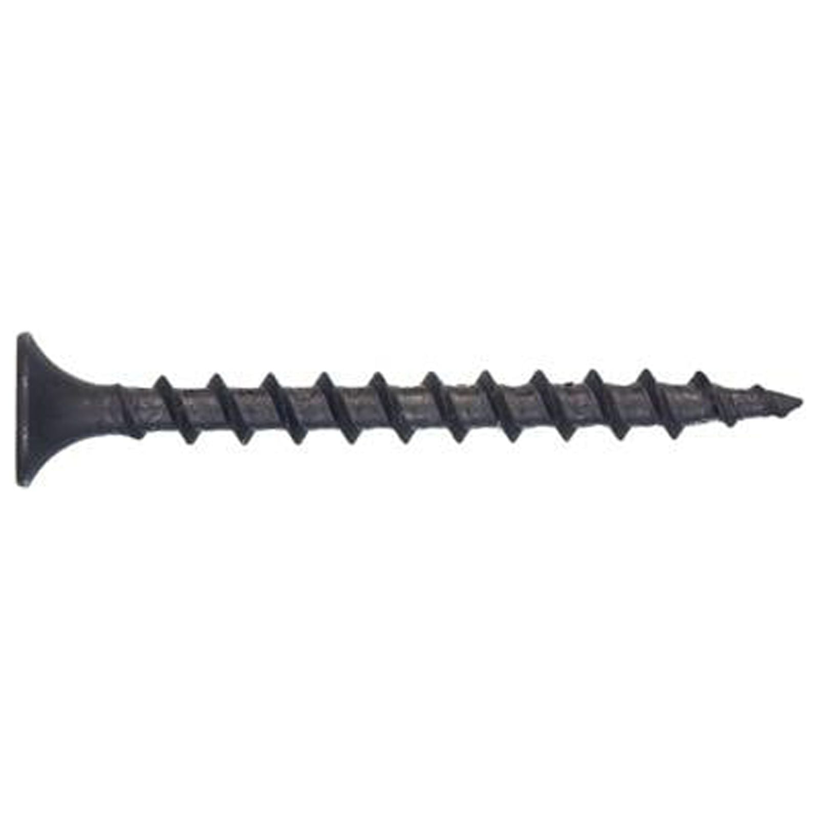 Black Phosphate Drywall Screws,  Philips Bugle Head, 3-in X #8., 1/4 Keg, 2000 Pc., Hillman, 967627
