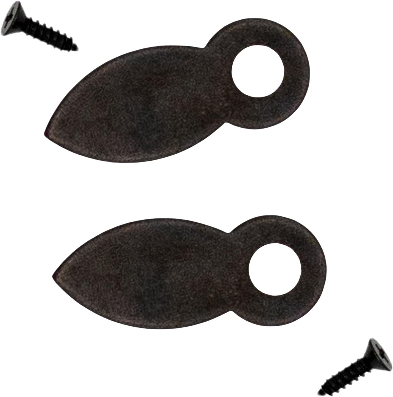 Black Photo Frame Turn Button Fasteners With Screws Pack Of 100 Picture