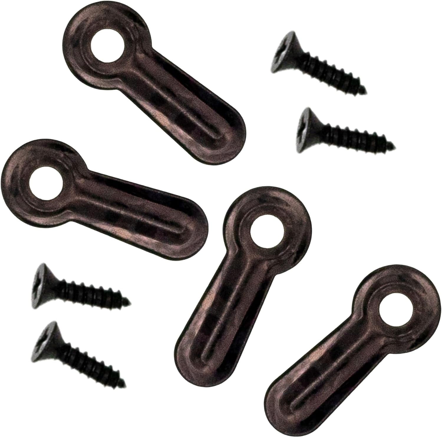 Black Photo Frame Turn Button Fasteners With Screws Pack Of 1000