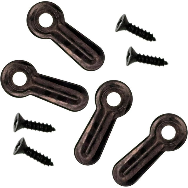 Black Photo Frame Turn Button Fasteners With Screws Pack Of 1000