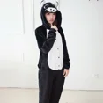 thumbnail image 1 of Black Pig Carnival Couples Kigurumi Animal Anime Pajamas For Family Flannel Winter Full Body Women Men Kids Sleepwear Pyjamas, 1 of 6