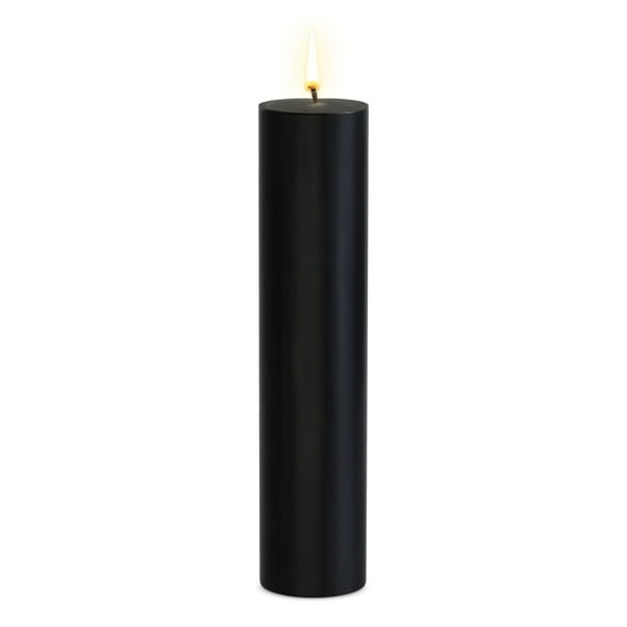 Black Pillar Candles