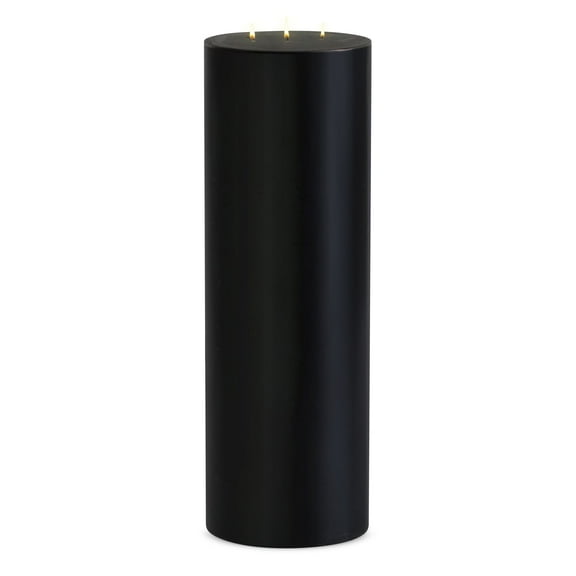 Black Pillar Candles