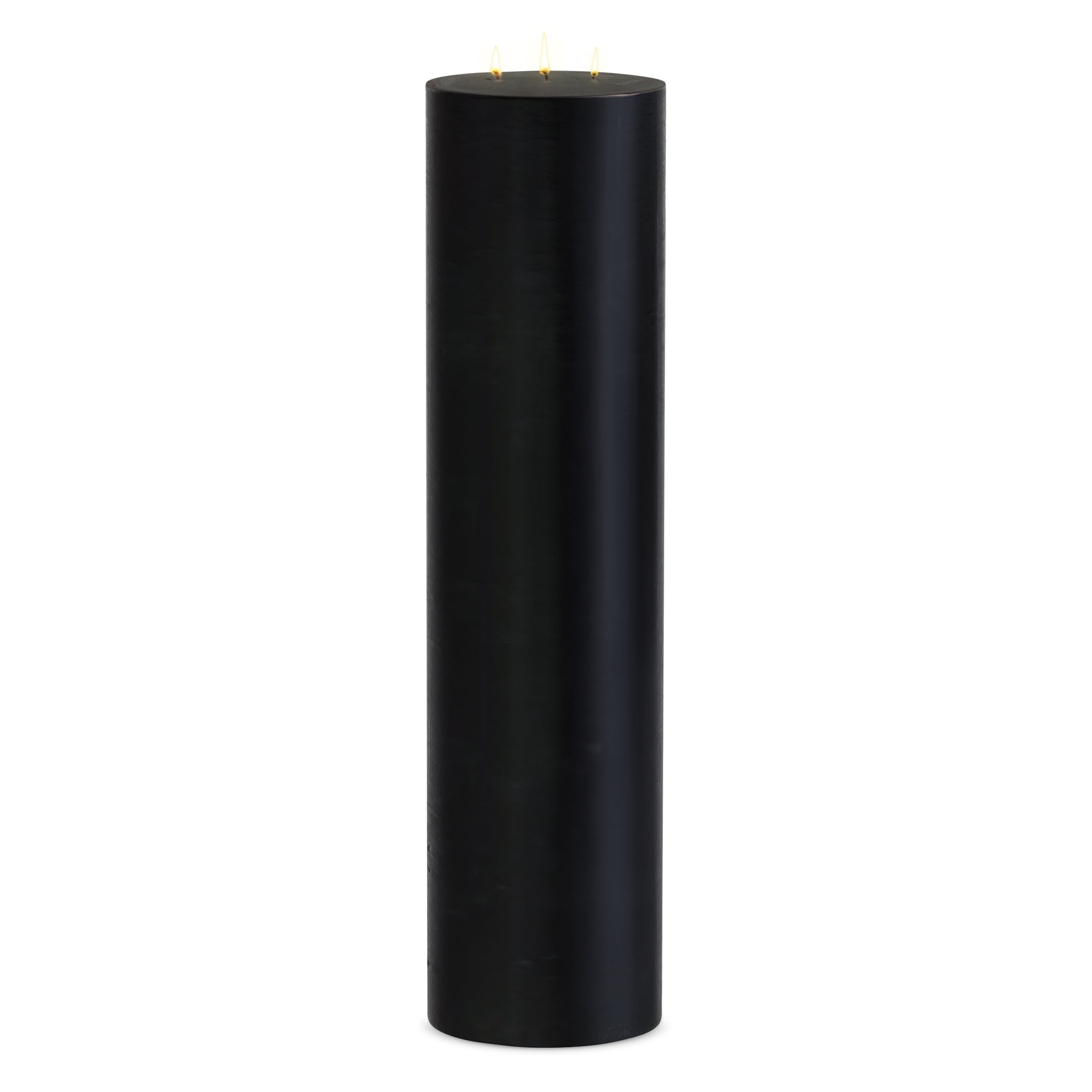 Black Pillar Candles
