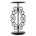 thumbnail image 1 of Black Pillar Metal Candle Holder Decoration Gift Keepsake - Case of 48, 1 of 1