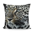 thumbnail image 1 of Black Pillowcases Animal Print Pillow Case Decorative Throw Pillow Cover for Home Sofa Office, 1 of 5
