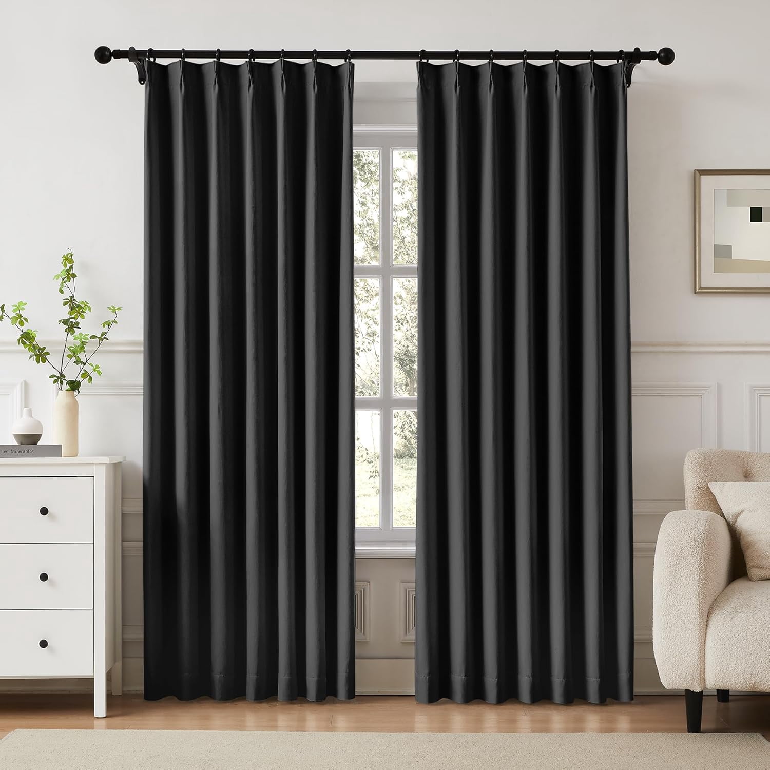 Blackout Pinch Pleat Curtains