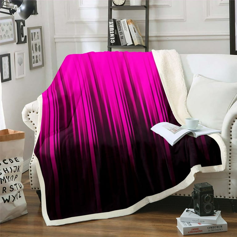 Ombre fleece 2025 blanket