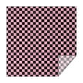 thumbnail image 1 of Black and Pink Checkerboard Pattern Square Tablecloth,Waterproof Square Table Cover,Wipeable Spillproof Washable Table Cover for Home Kitchen Party Decor 42"X42"(107x107cm), 1 of 6