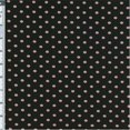 thumbnail image 1 of Black/Pink Polka Dot, Fabric Sold By the Yard, 1 of 1