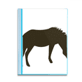 thumbnail image 1 of Black Pinto Animal Portrayal Book Sheet Protectors Portfolio Binder Folder, 1 of 3