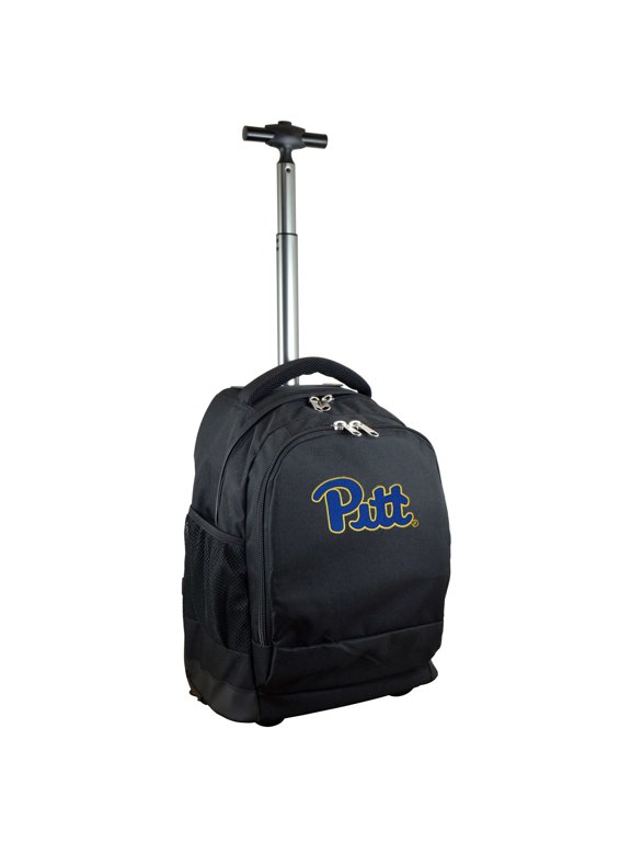 Black Pitt Panthers 19'' Premium Wheeled Backpack