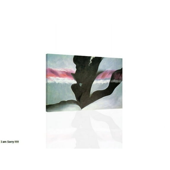 Black Place Green - Georgia O'Keefe - CANVAS OR PRINT WALL ART