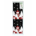 thumbnail image 1 of Black Plaid Christmas Window Privacy Film Stained Glass Window Film Decorative Windows Cover Static Windows Cling for Glass Snowman Gifts Xmas Tree Winter Snowflake Stickers for Bathroom 29.5"x118", 1 of 7