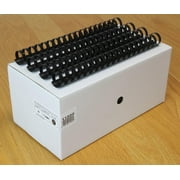 Black Plastic Binding Combs, 19 Hole, 1 Inch, 168 Sheet Capacity, 50-Pack