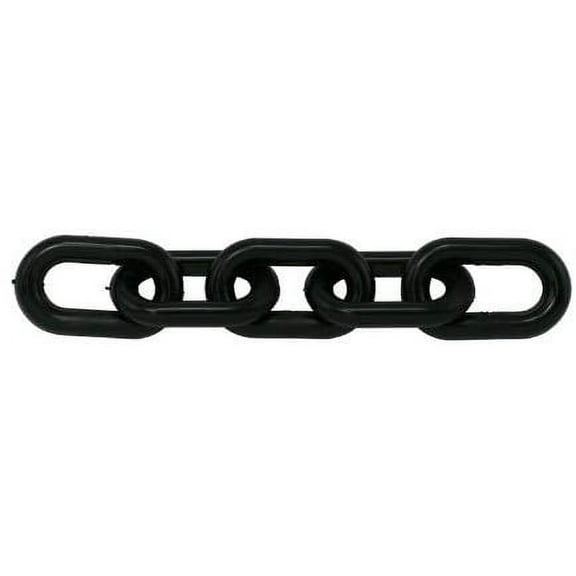 Black Plastic Chain 50" Long 1-12" Links