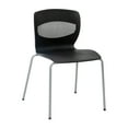 thumbnail image 1 of Black Plastic Stacking Chair, 1 of 4