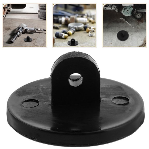 Black Plastic Sunshade Bracket for Car Front Window Easy Installation Adjustable Angle