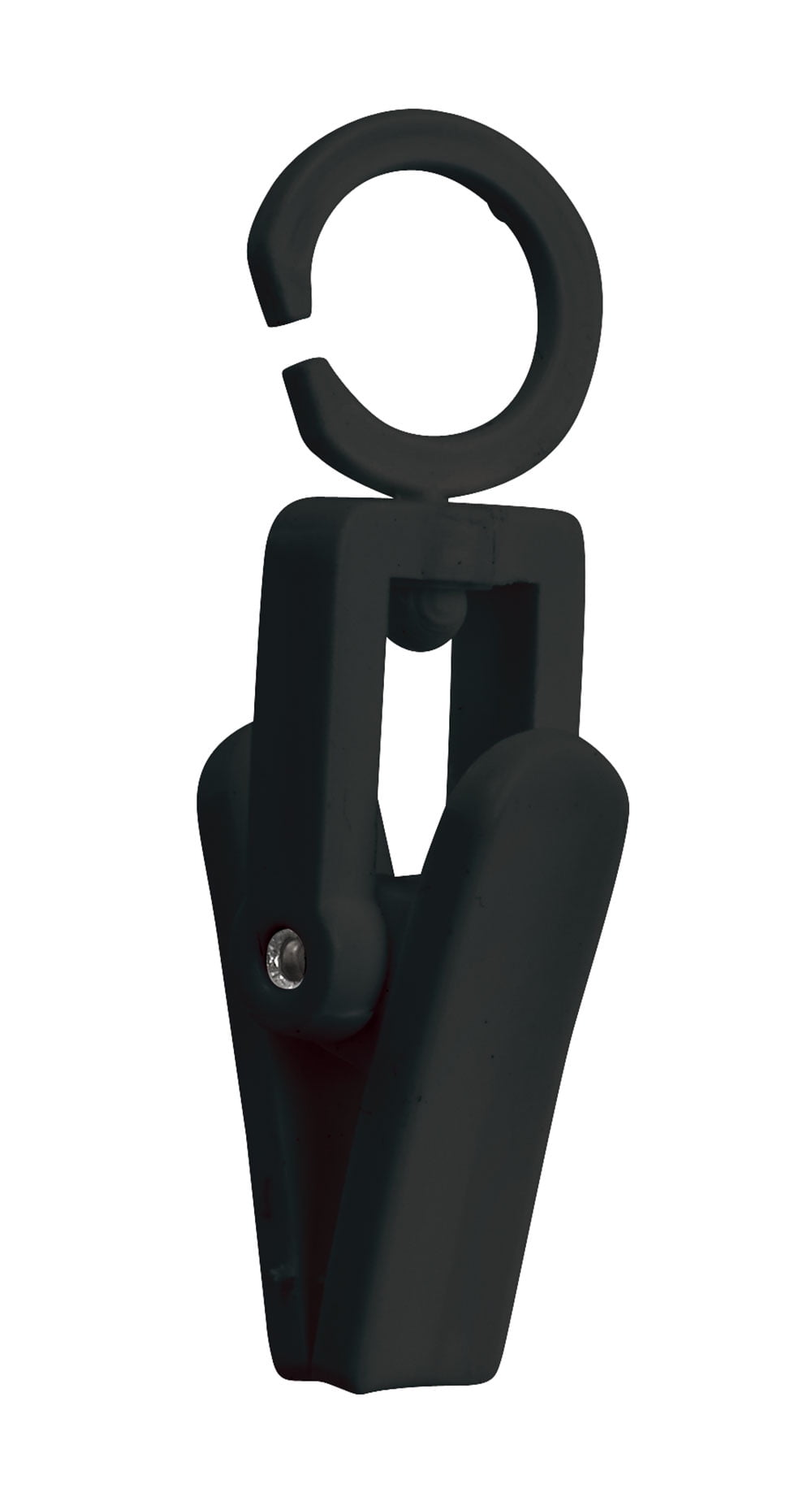 Black Plastic Swivel Clips Pack of 50