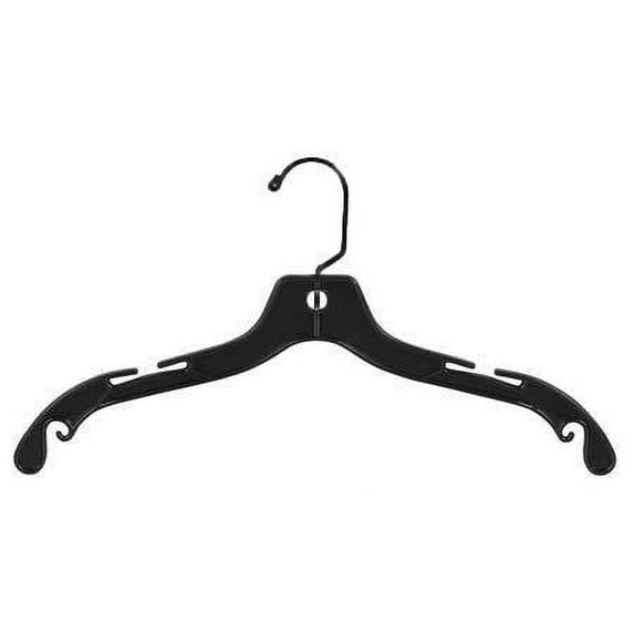 Black Plastic Top Hanger
