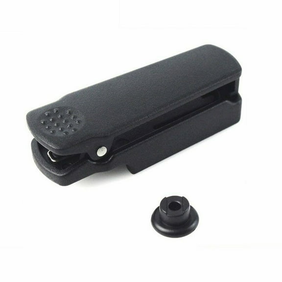 Black Plastic Walkietalkie Speaker Waist Back Clip For BaoFeng Accessory