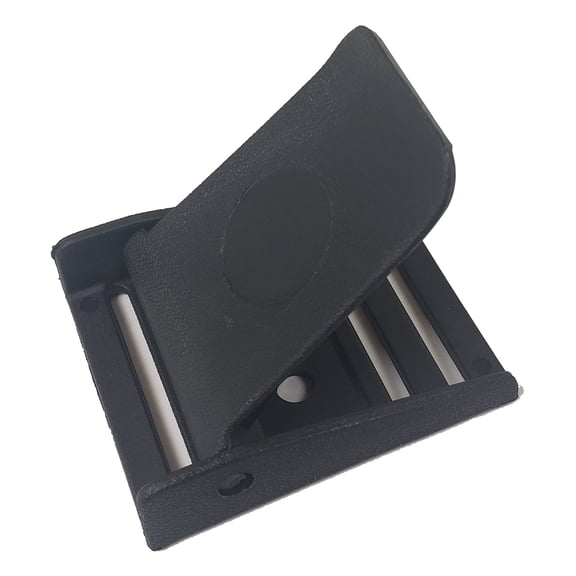 Black Plastic Weight Belt Buckle
