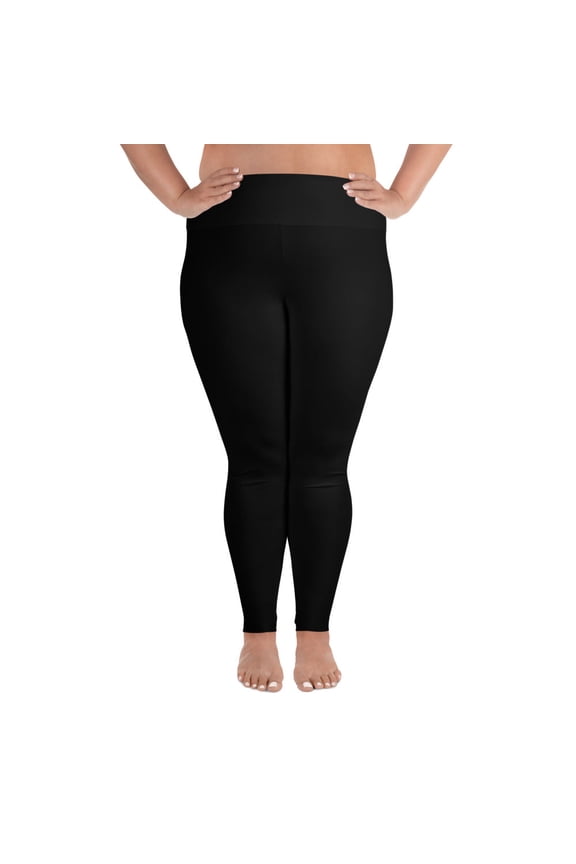 Black Plus Size Leggings, Plus Size Black Leggings, Big Size Black Leggings, Black Leggings for Big Women