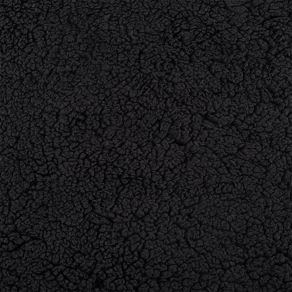 Black Plush Fabric 59 Inch Wide Lambs Wool Fabrics Fur Craft Fabric Sherpa Fleece Fabrics for DIY Craft Sewing Projects Costume Coats Blankets 1 Yard DIY