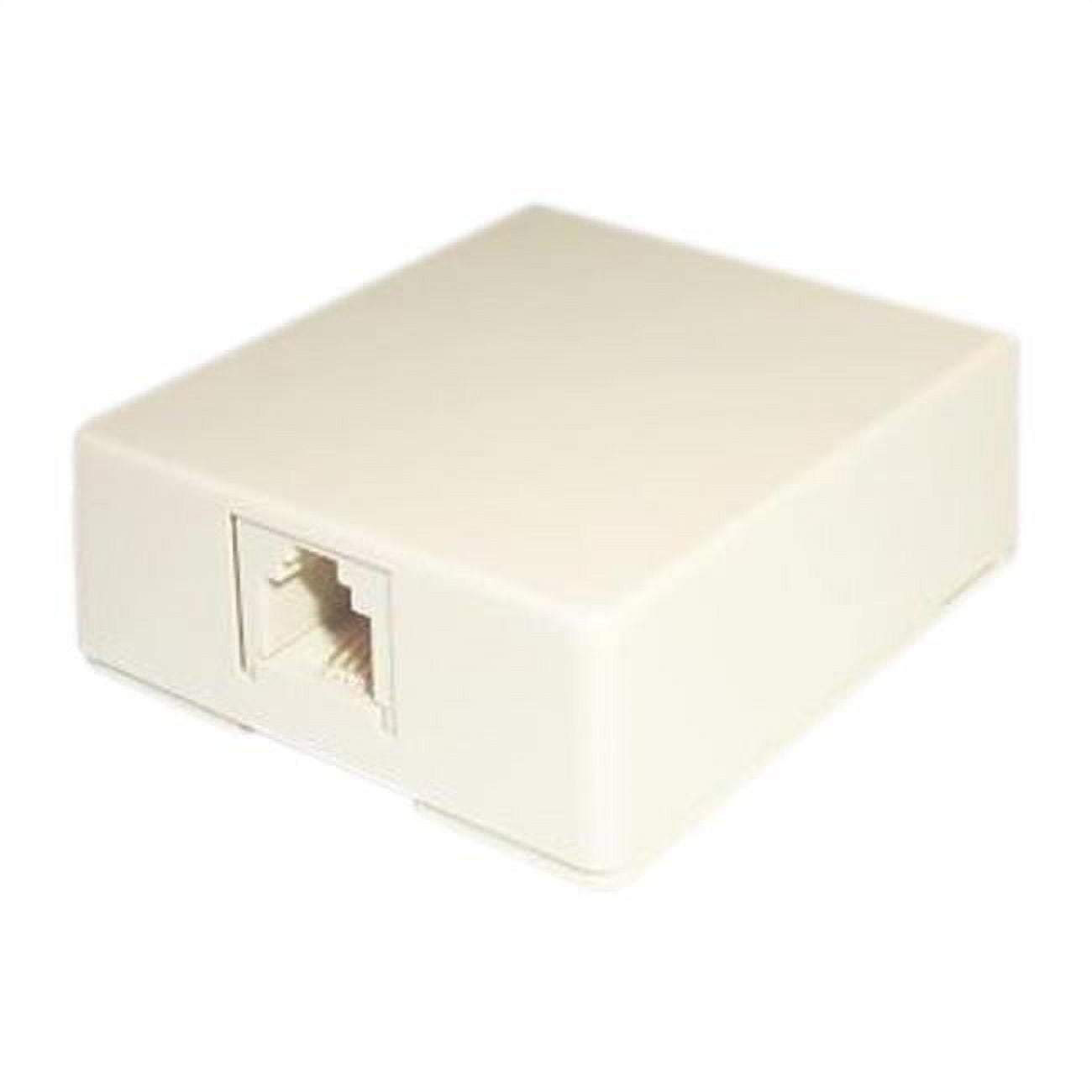 Black Point Products 1Jack Phone Jack SurfaceMount