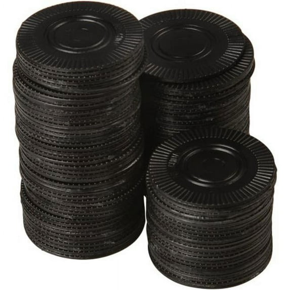 Black Poker Chips - Pack of 100
