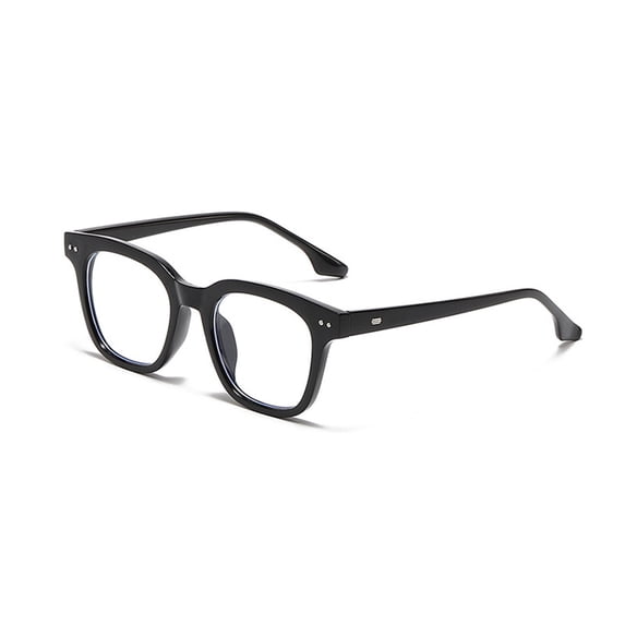 Black Polarized Sunglasses Womens Men Beach Essentials for Women Plastic Retro Square Metal Frame, UV400 Protection, Driving & Beach Shades One Size