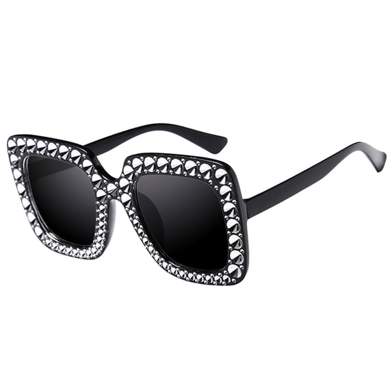 Black Polarized Sunglasses for Women Womens Sunglasses Polarized AC Classic Retro Style UV400 Protection One Size