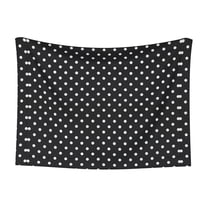 Black Polka Dot Dog Blanket Soft Warm Flannel Cat Blanket Great Pet Throw for Cats Puppy Small Medium Large Dog